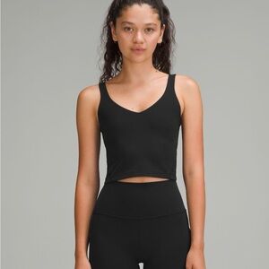 Lululemon Align Tank Black V-Neck size 4